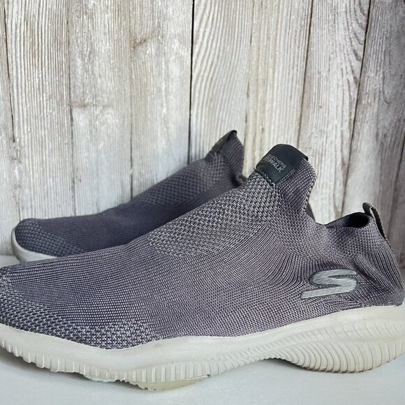 Skechers Shoes - Skechers Womens Go Walk  Gray Casual Shoes Sneakers Size 7.5